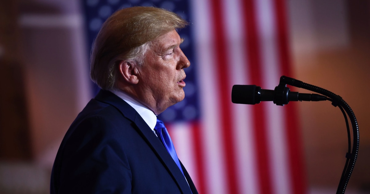 Trump Defends Biden After Democratic Debate, Says Harris Got 'too Much ...