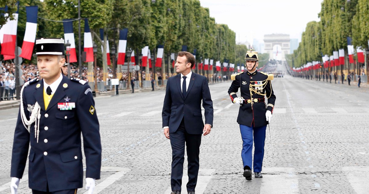 European leaders join Macron for Bastille Day parade