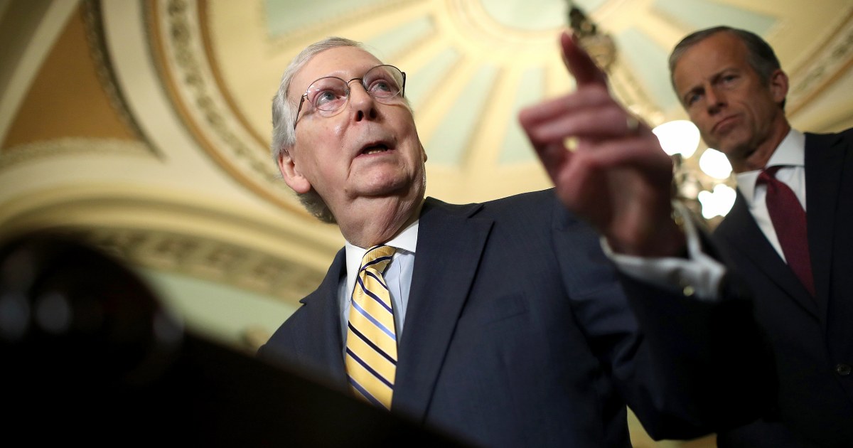 McConnell on Trump vs Squad feud: Everyone should 'lower the incendiary ...