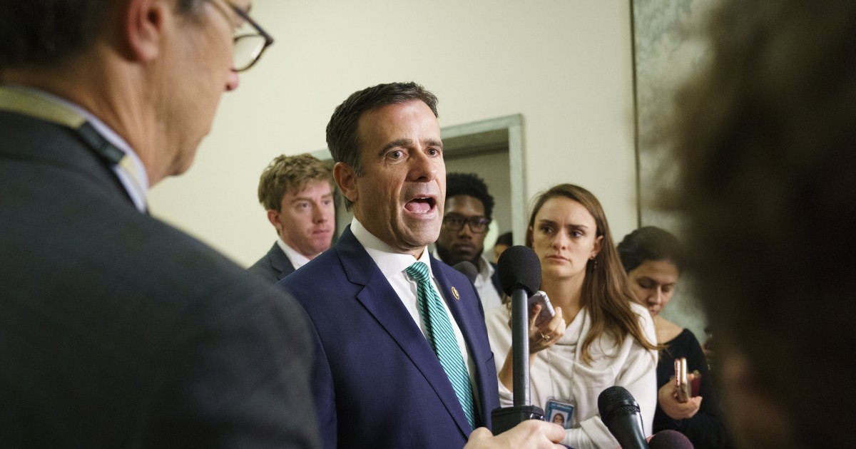 Ratcliffe, Gowdy join list of potential attorney general picks
