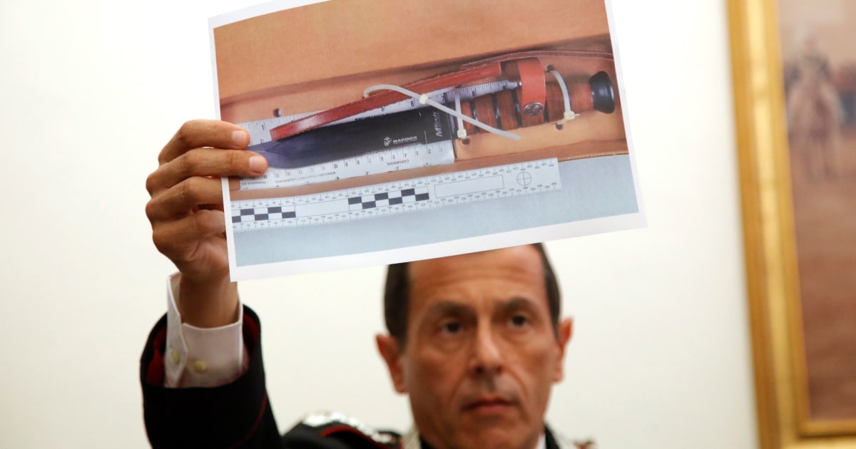 Italian cop allegedly killed by American teens was unarmed, police say