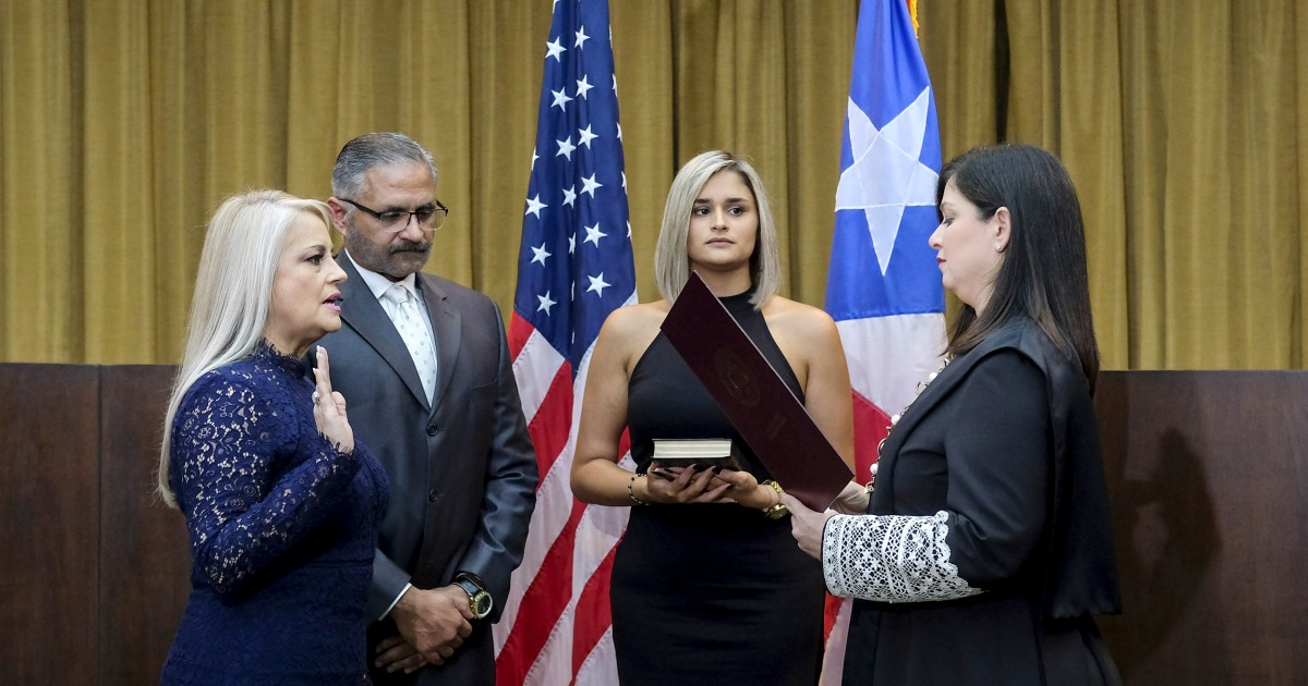 Wanda Vázquez Becomes Puerto Rico's 3rd Governor In A Week After Island ...