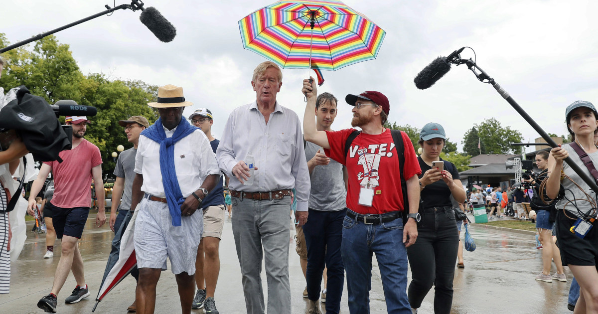 President Trump's GOP challenger has quiet visit to Iowa State Fair