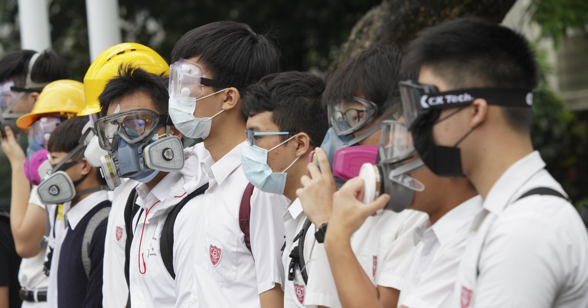 Welcome back to school: Hong Kong students stage pro-democracy protests
