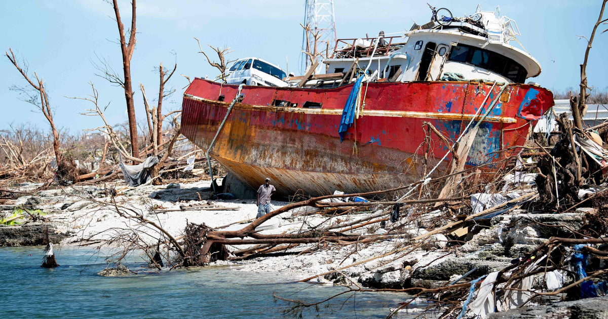 Death toll climbs in Bahamas as Hurricane Dorian cleanup begins