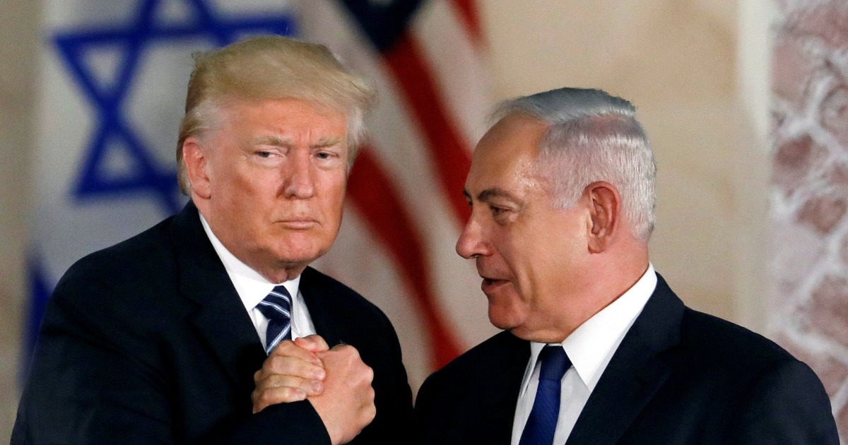 Trump brings up possible defense treaty that could boost Netanyahu's re ...