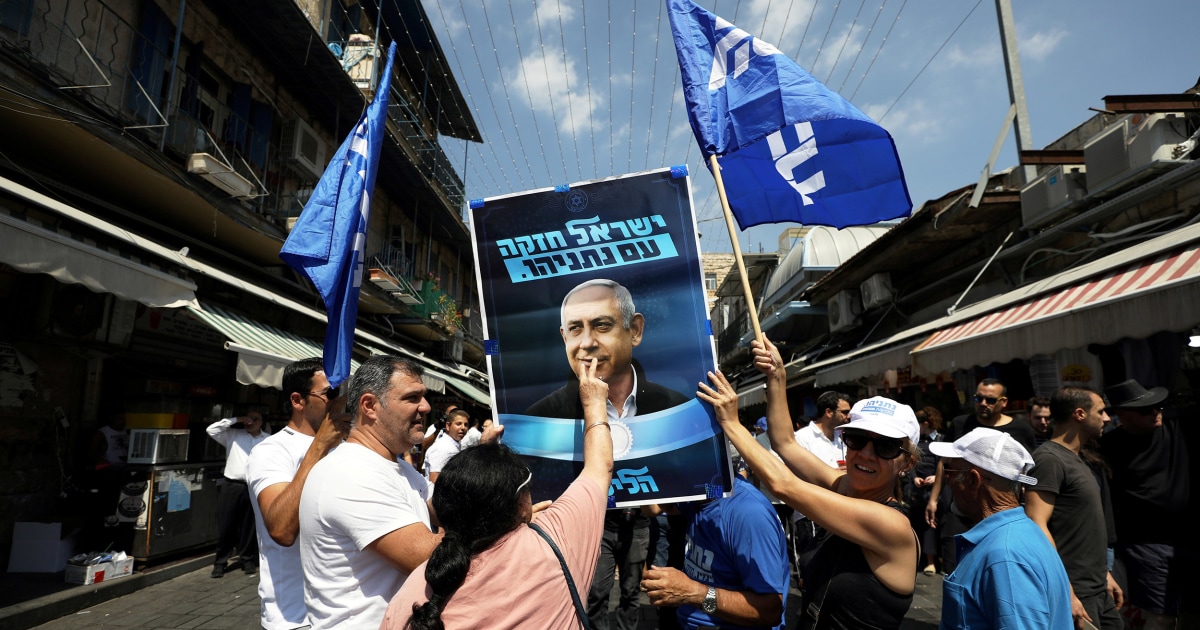 Netanyahu Fights For His Political Life As Israel Heads To The Polls 4516