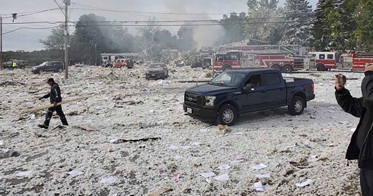 Firefighter killed in explosion at Farmington, Maine, center for adults