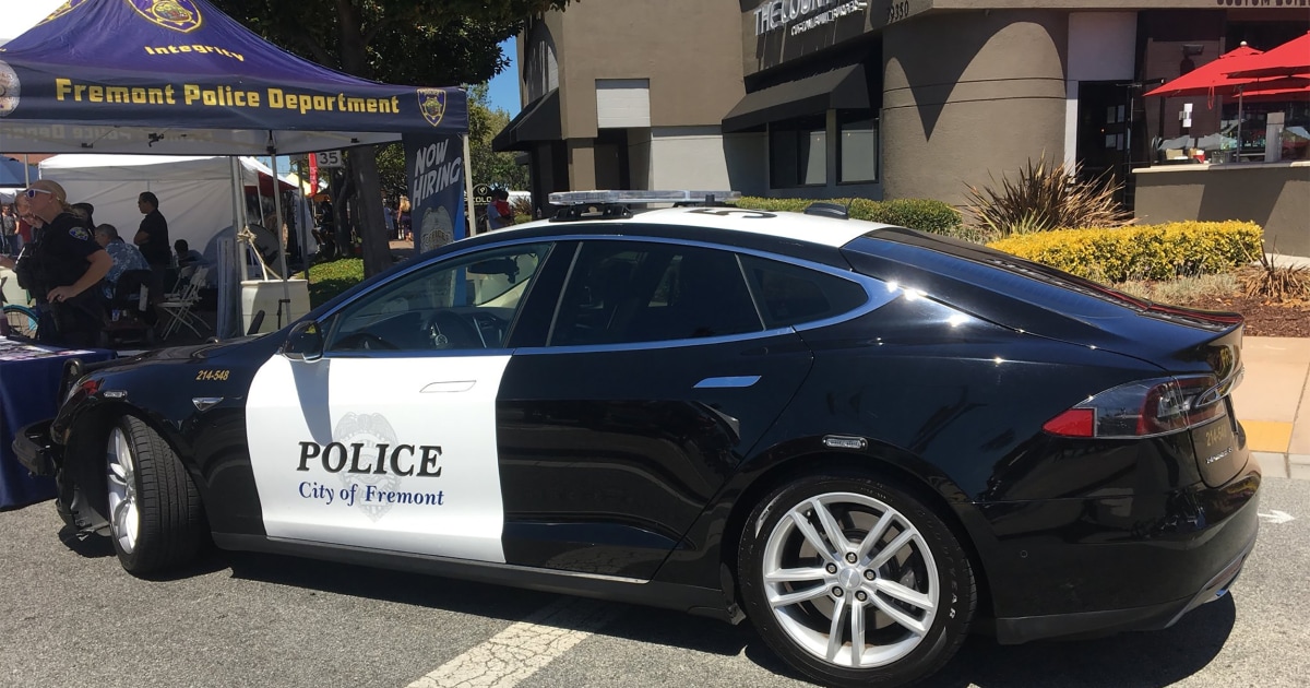 Tesla Police Car Nearly Runs Out Of Power During Chase In California