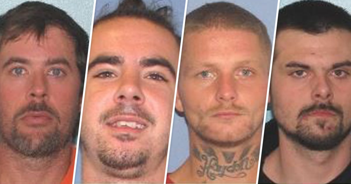 All four escaped Ohio jail inmates captured in North Carolina