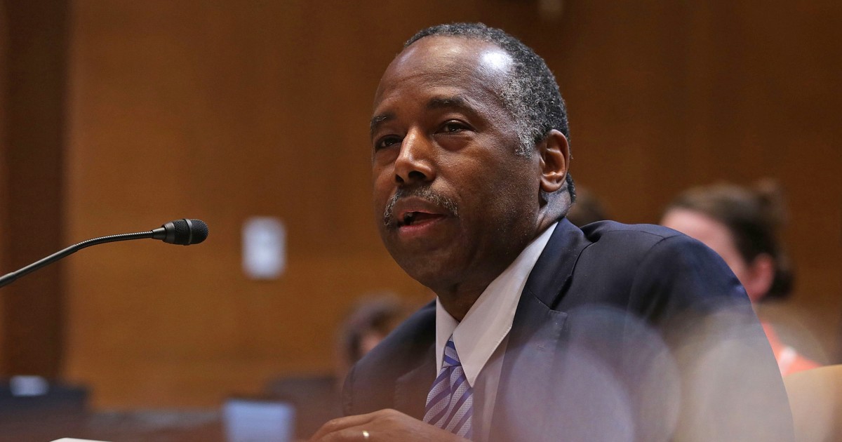 Democrats introduce resolution denouncing Ben Carson's 'transphobic ...