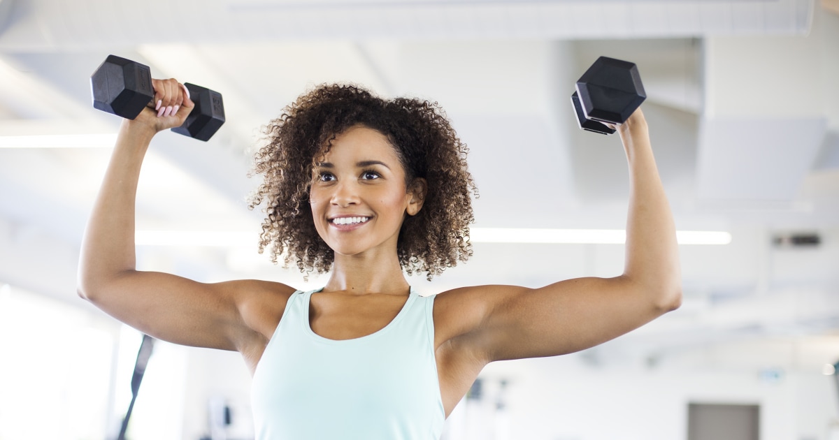 A one-month cardio and strength training plan to tone your arms