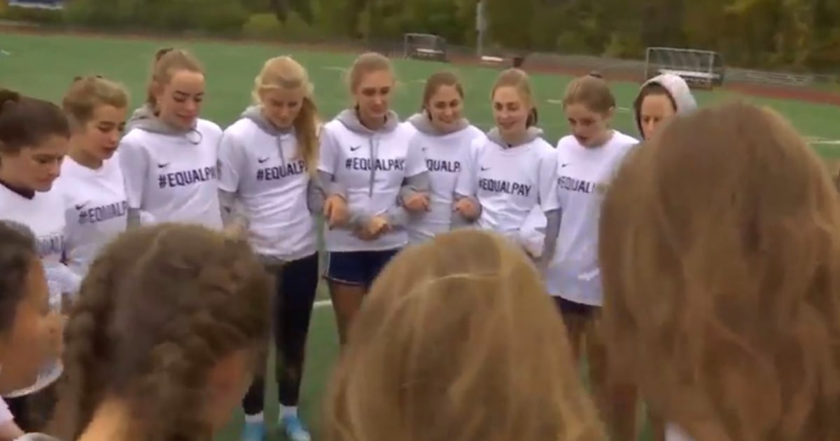 A girls' soccer team in Burlington, Vermont, took a stand for EqualPay