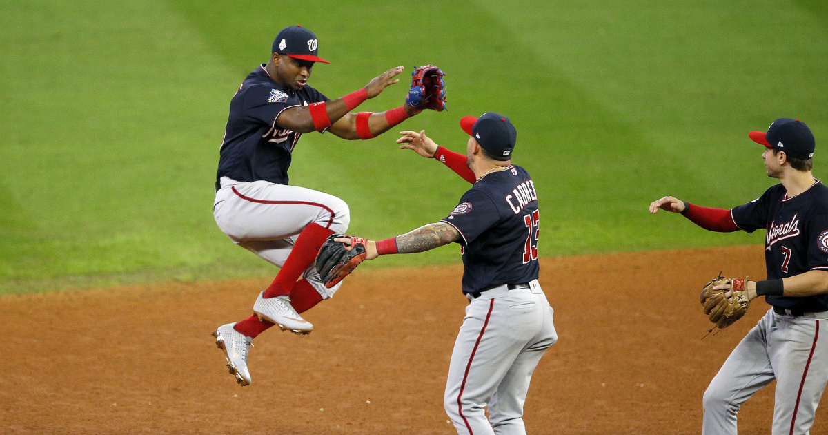 Another road win! Washington Nationals, Houston Astros headed to final game of World Series