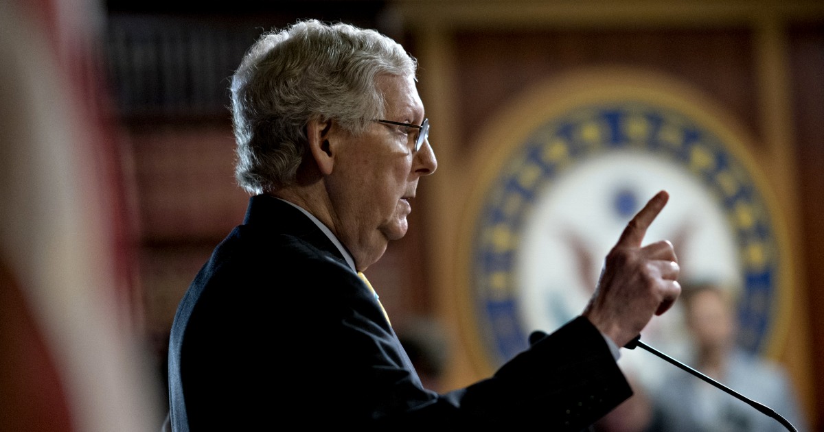 McConnell says Trump impeachment trial 'would not lead to a removal' if ...