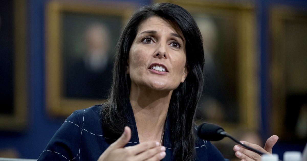 Nikki Haley says Kelly, Tillerson tried to get her to resist Trump to ...