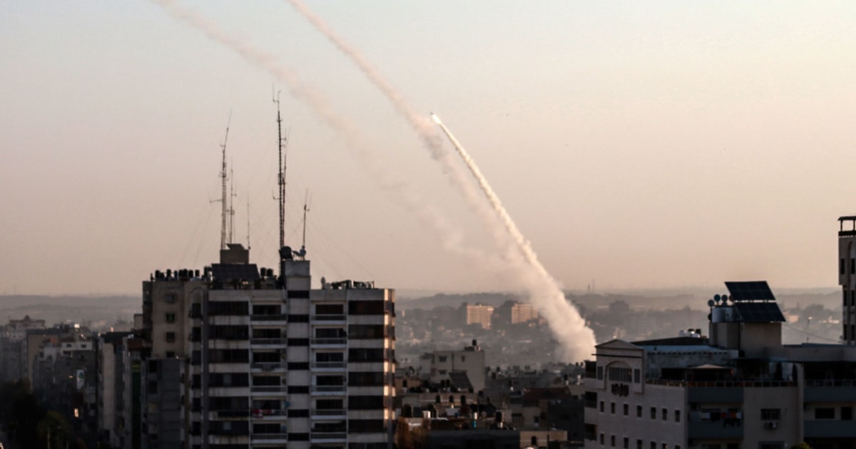 Israel hit by scores of rockets from Gaza after airstrike kills Islamic Jihad leader