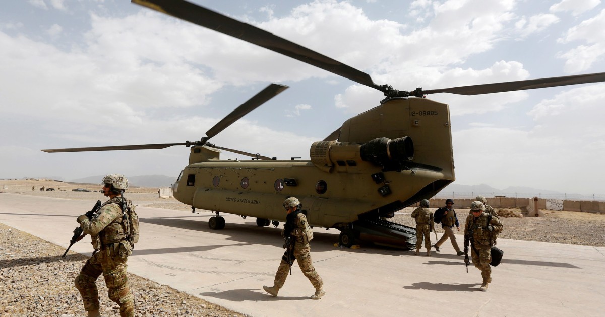 Two U.S. service members killed in helicopter crash in Afghanistan