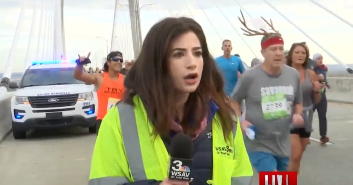 Runner Accused Of Groping Reporter During Live Tv Broadcast Charged 