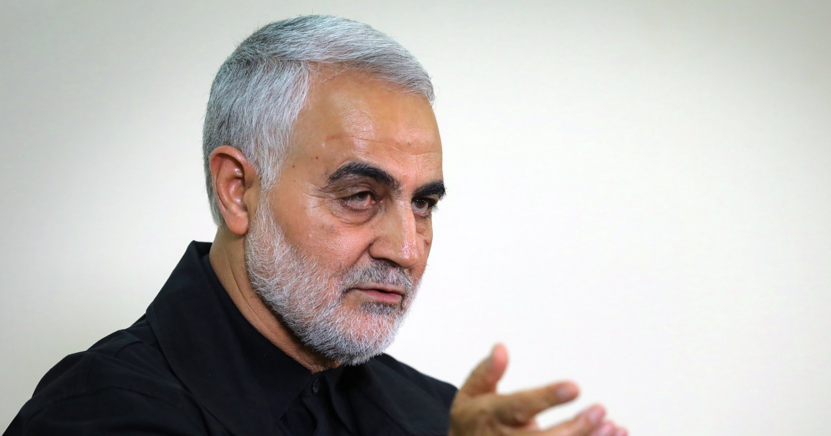 U.S. airstrike kills top Iran general, Qassem Soleimani, at Baghdad airport