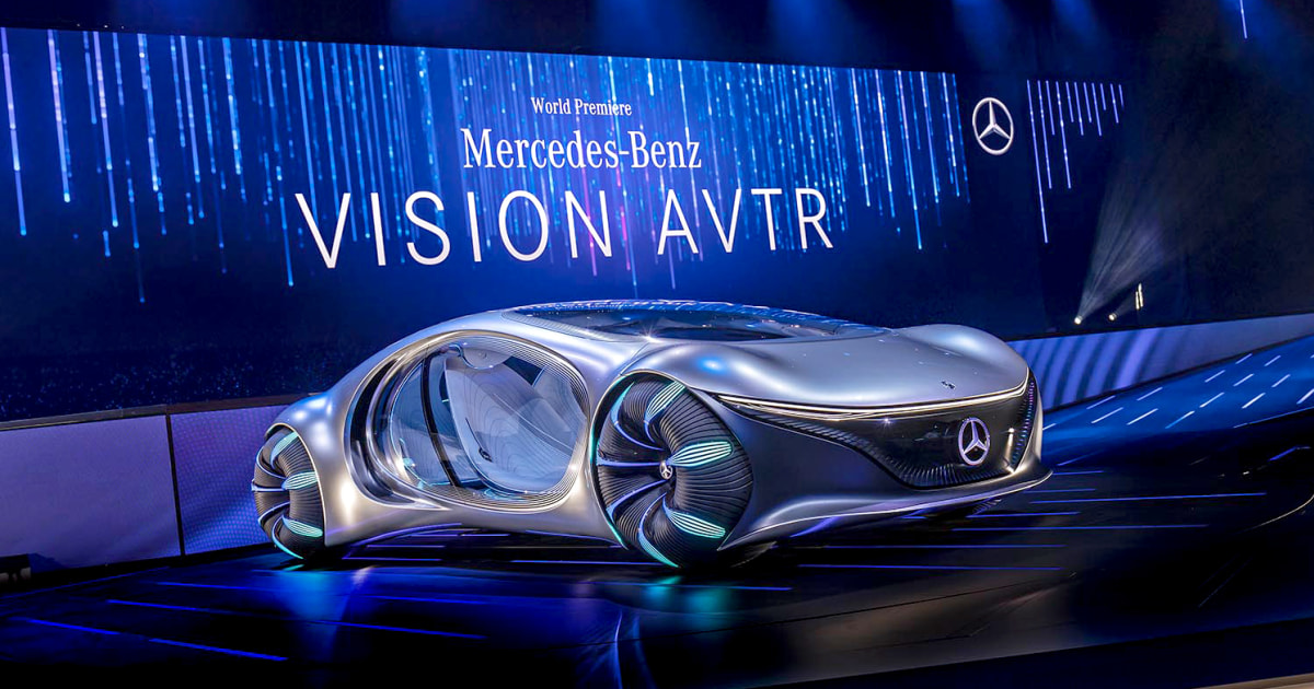 James Cameron's Avatar comes to life in Mercedes' sleek concept car