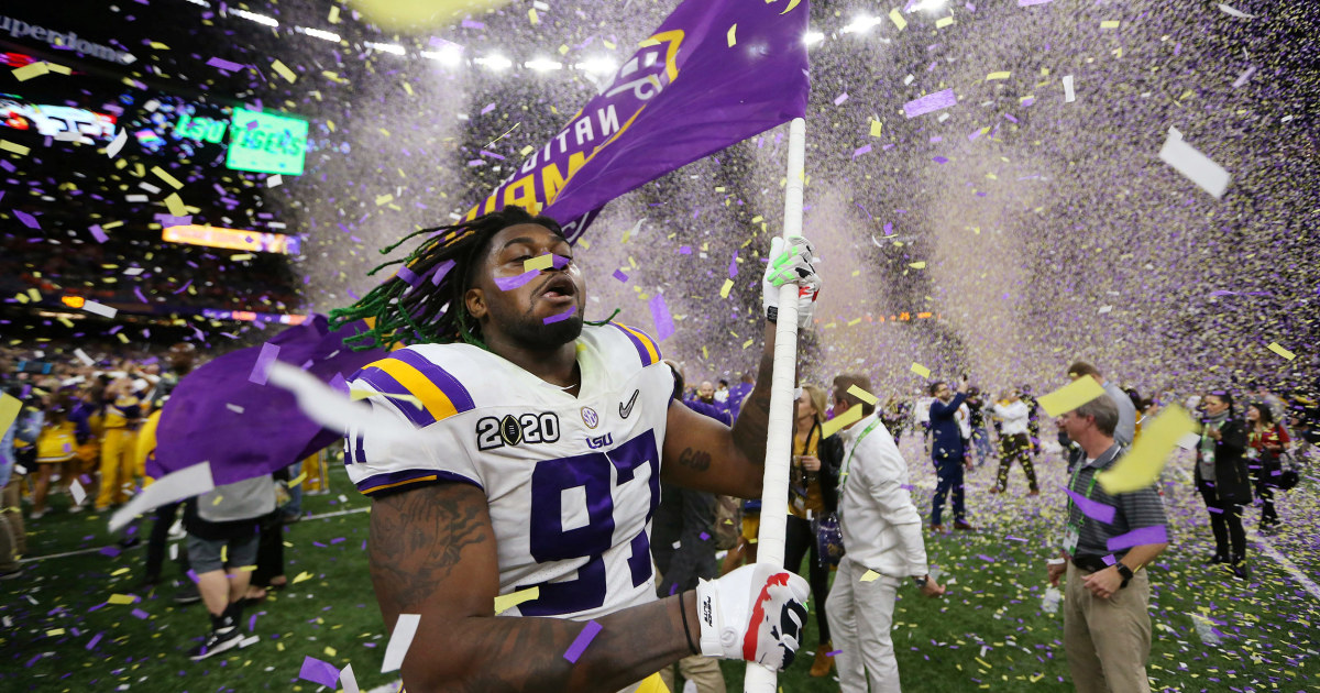 LSU smothers Clemson, 42-25, to seize college football's national