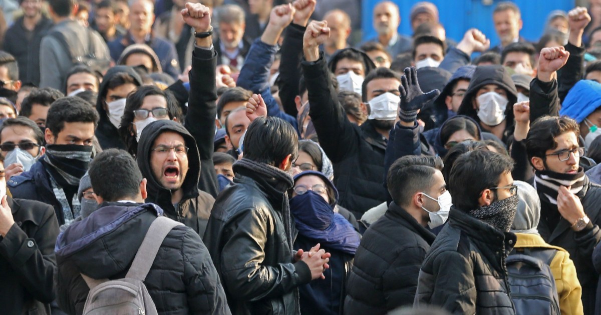 Iran says it has made arrests over plane disaster after days of protests