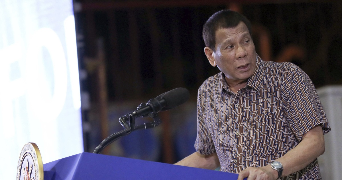 Philippine President Rodrigo Duterte Threatens To End U S Military Pact