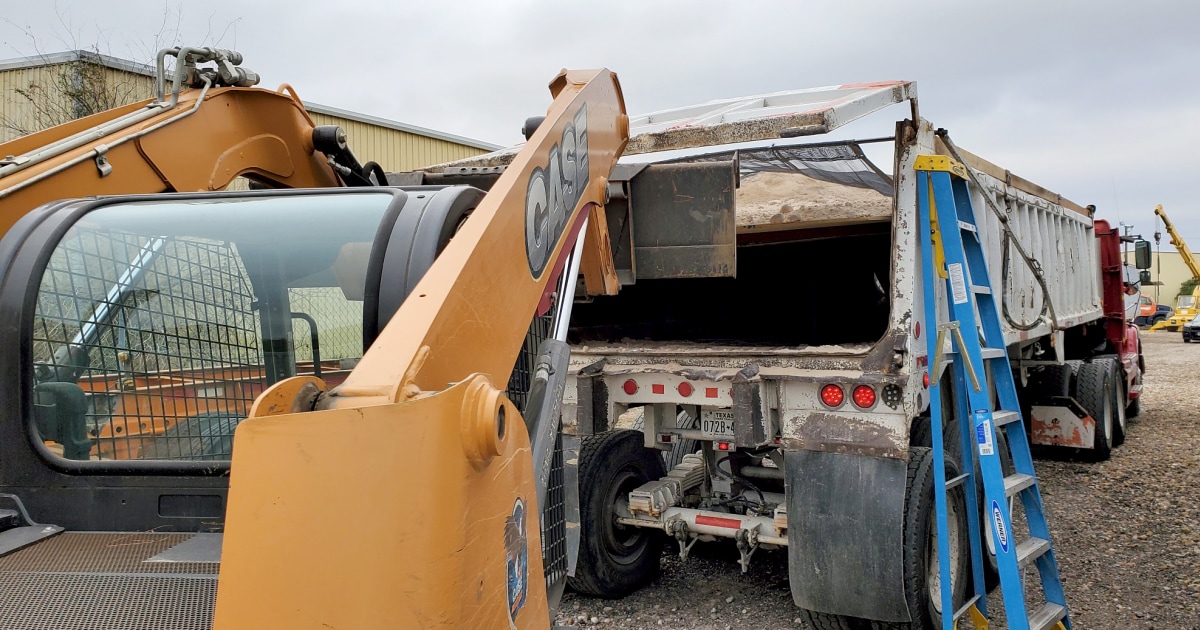 36 immigrants found concealed inside Texas dump truck, police say