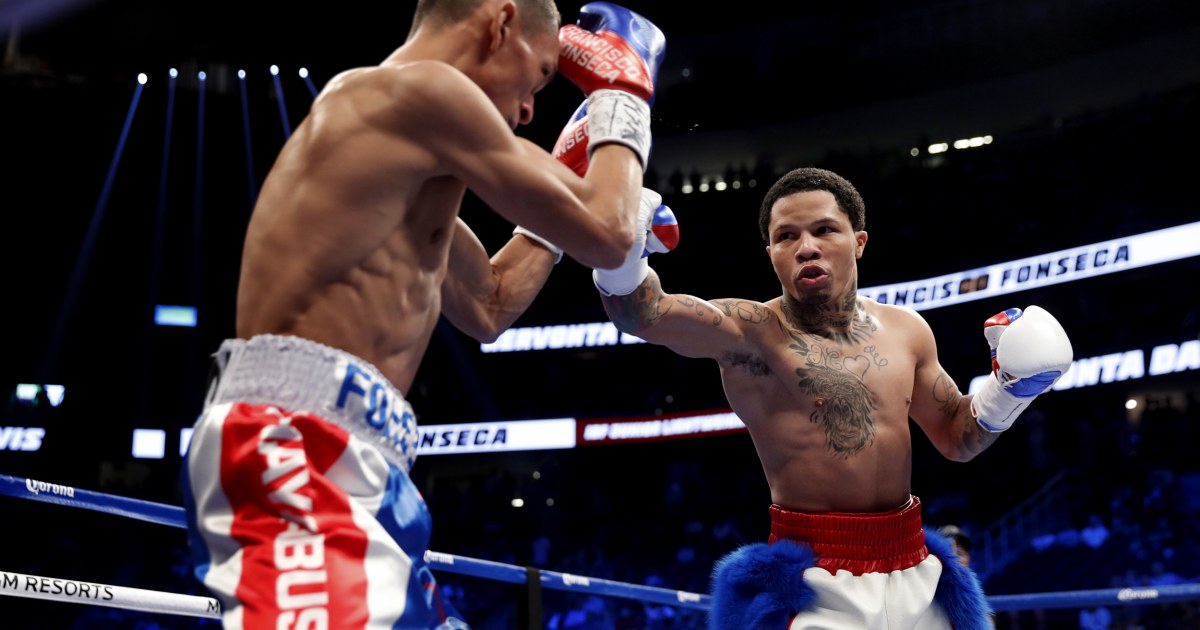 Boxer Gervonta Davis Arrested After Video Shows Him Battering Ex Girlfriend Police Say 