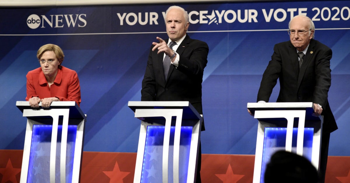 'SNL' takes aim at Democratic presidential debate in New Hampshire