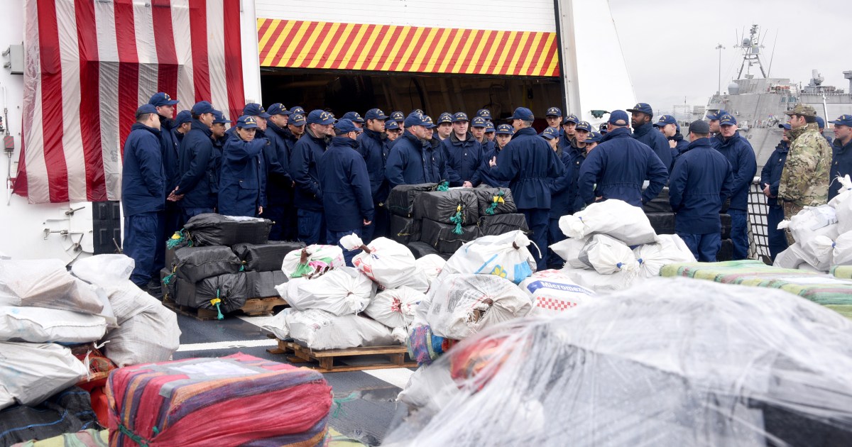 Coast Guard seizes 20,000 pounds of cocaine and offloads it in San Diego
