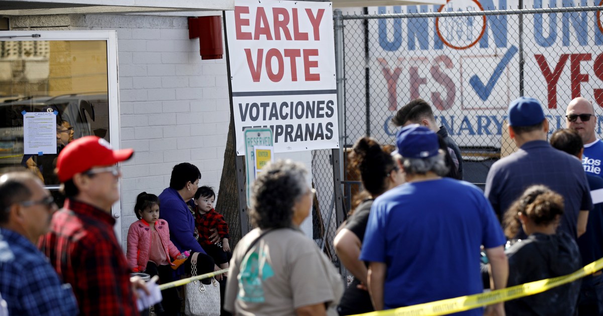 Biden Sanders Tied For Support Of Nevadas Latino Voters Telemundo Poll Finds 