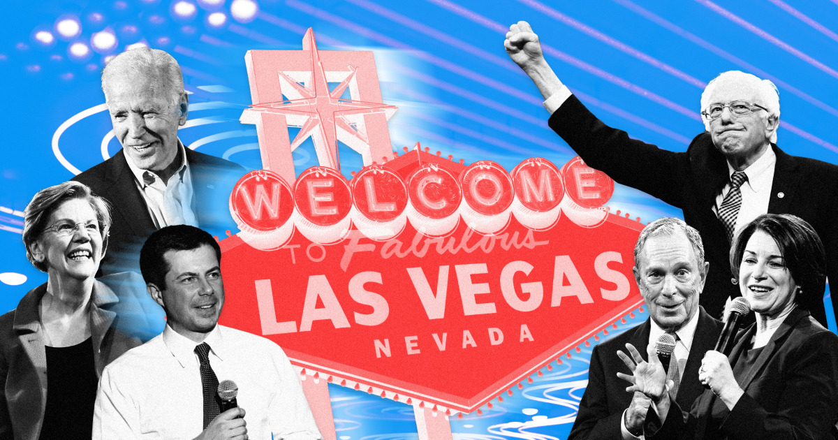 Las Vegas Democratic debate live updates Six candidates faced off in