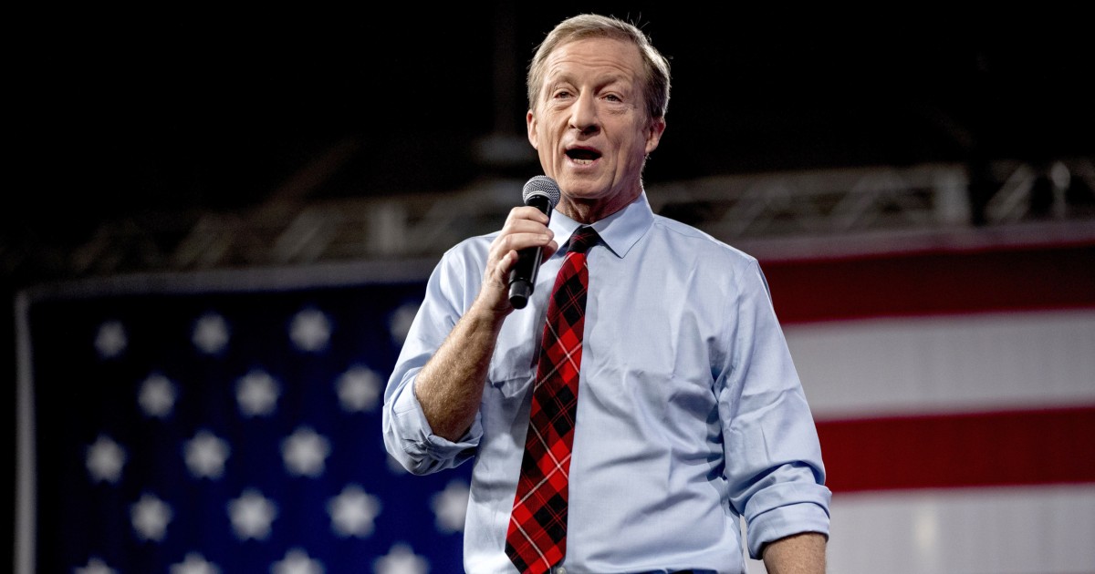 Climate activist and billionaire Tom Steyer to run for California governor