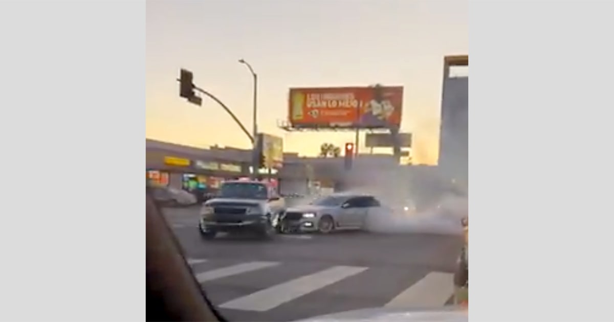 Video shows BMW ramming pickup truck in extreme road-rage incident in ...