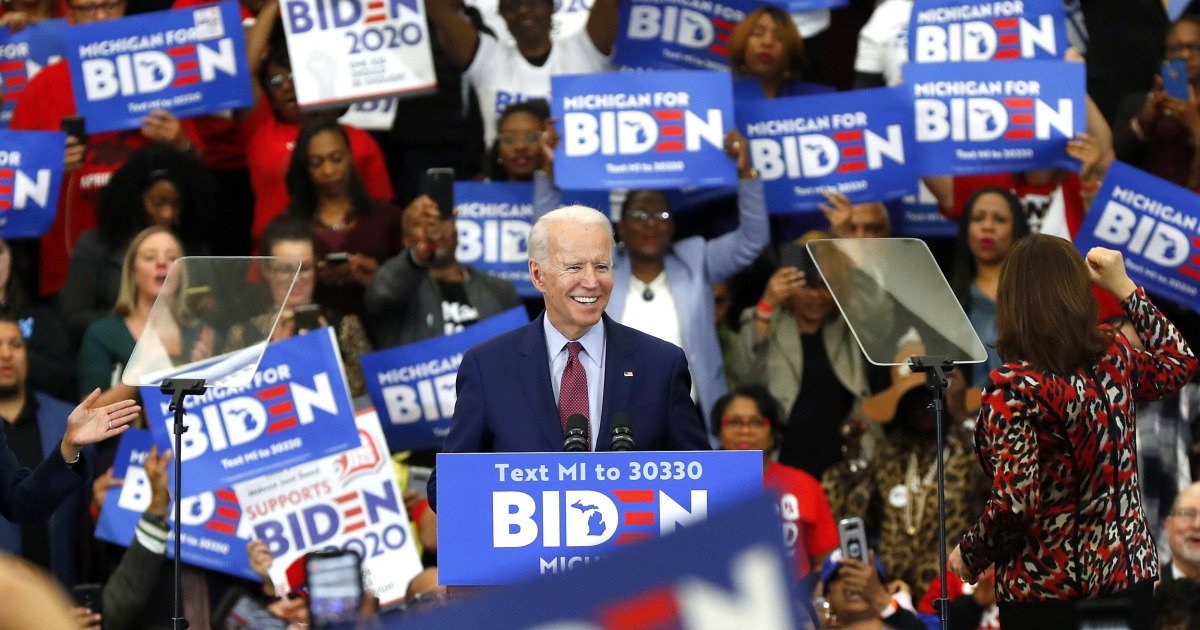 Biden Secures Democratic Presidential Nomination For November Showdown