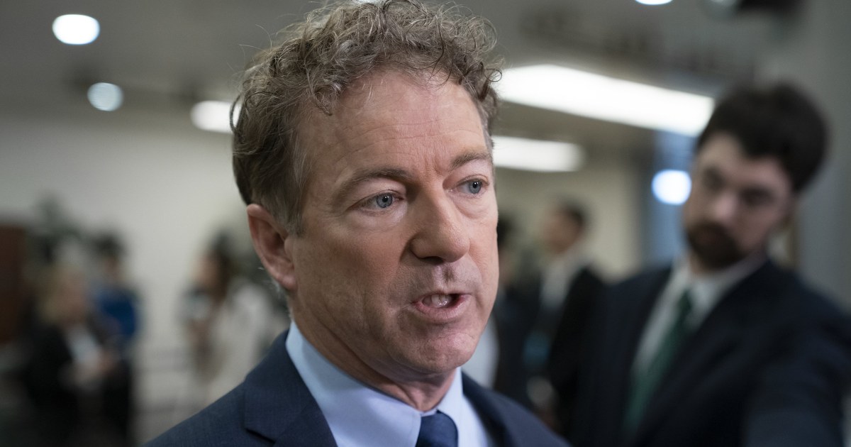 Suspicious package with white powder sent to Sen. Rand Paul's Kentucky home