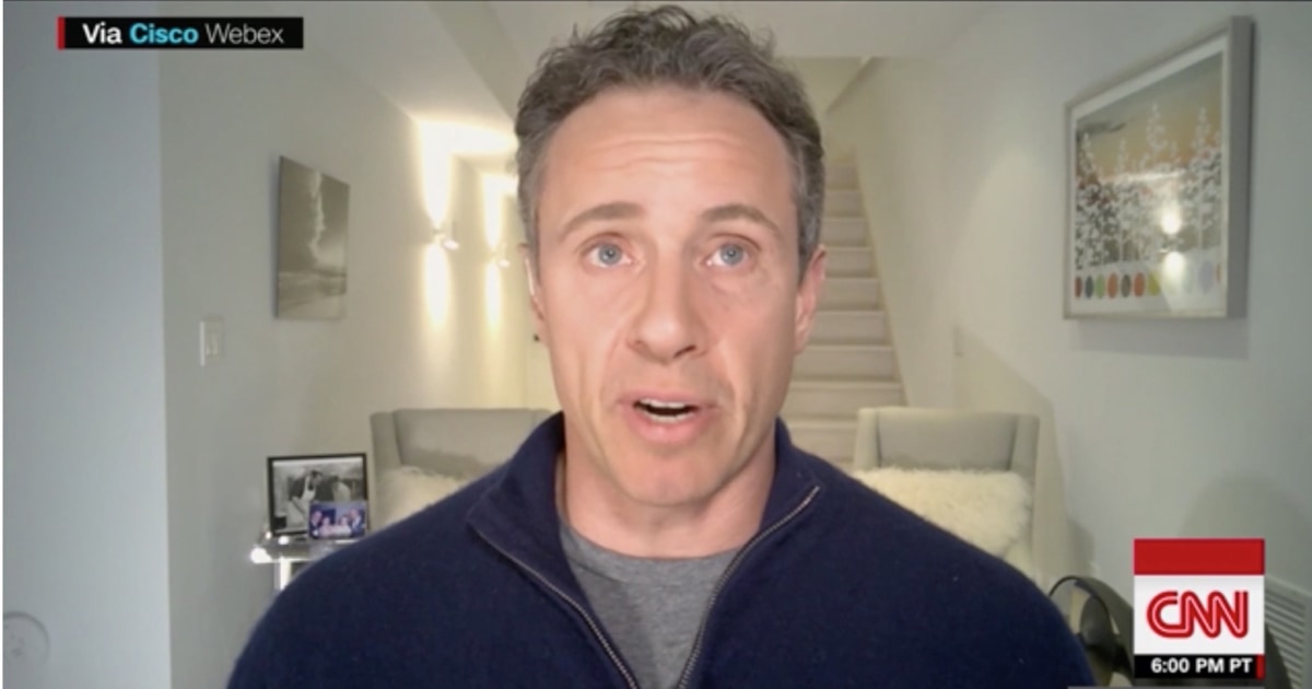 Cnn Anchor Chris Cuomo Tests Positive For Coronavirus