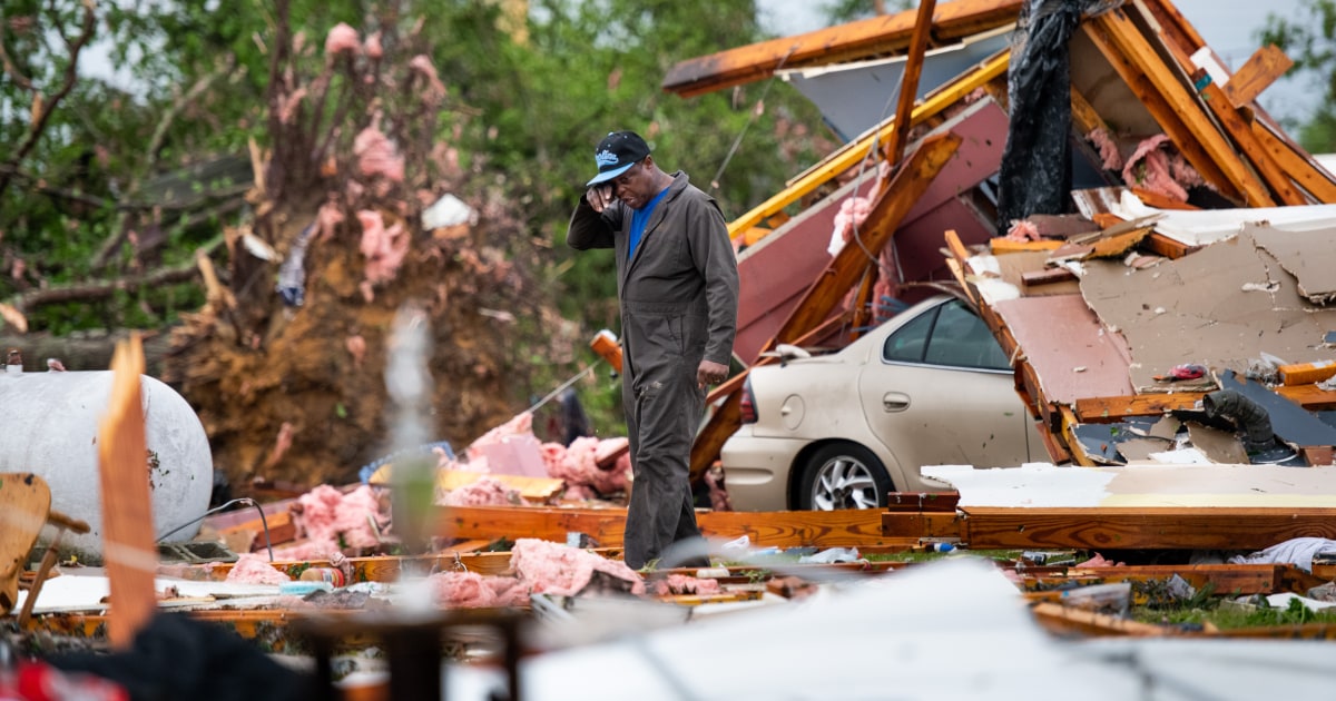 At least 33 dead as dozens of tornadoes rip through the South