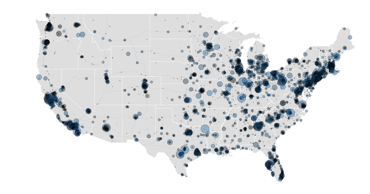 Map: More than 600,000 businesses got $150,000-plus PPP loans. Here are ...