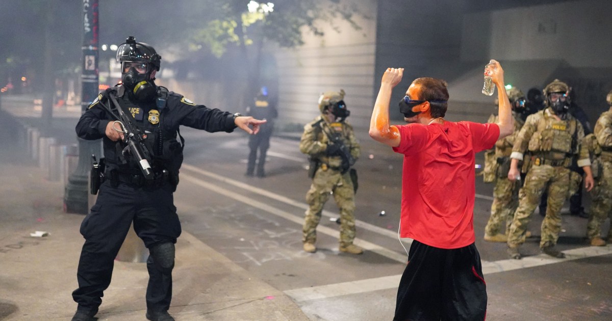 The Republican silence on what's happening in Portland is jarring