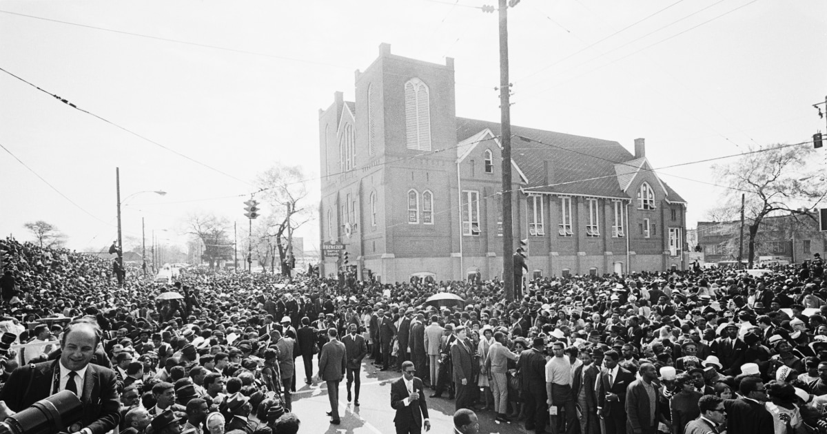 Martin Luther King Jr Grave and Historic Site plus Ebenezer Church