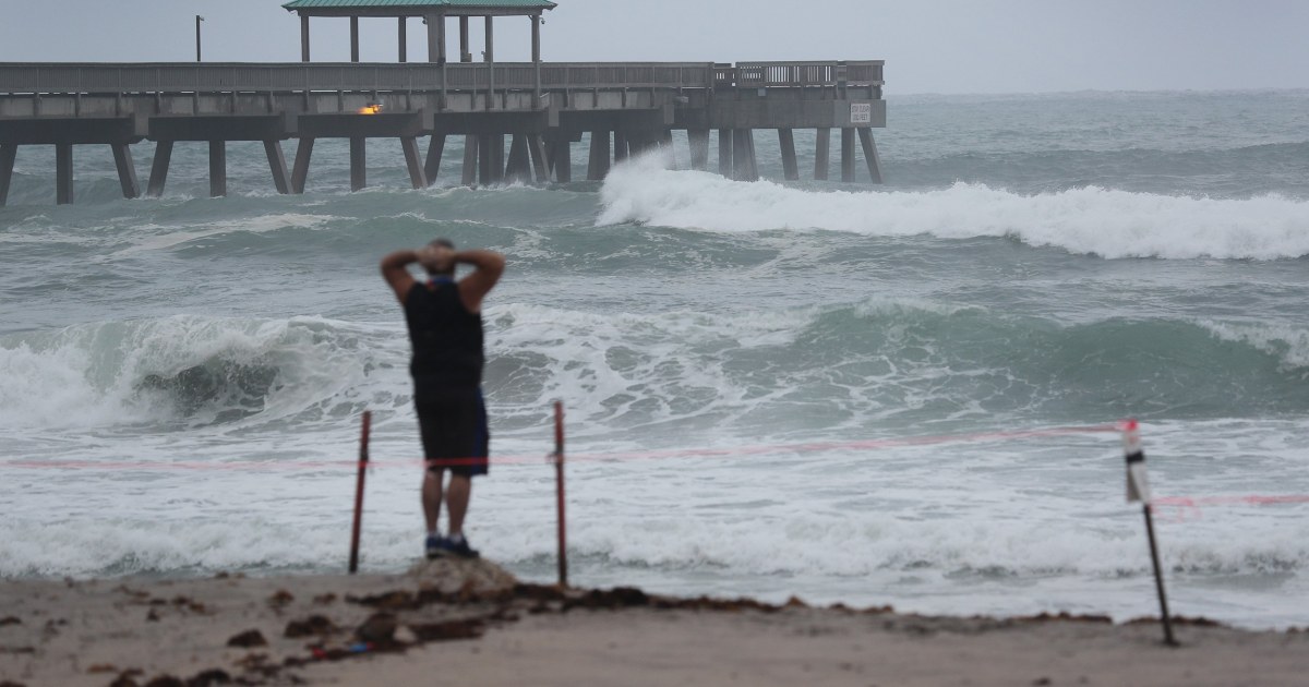 Florida prepares for Tropical Storm Isaias as it moves up U.S. East Coast