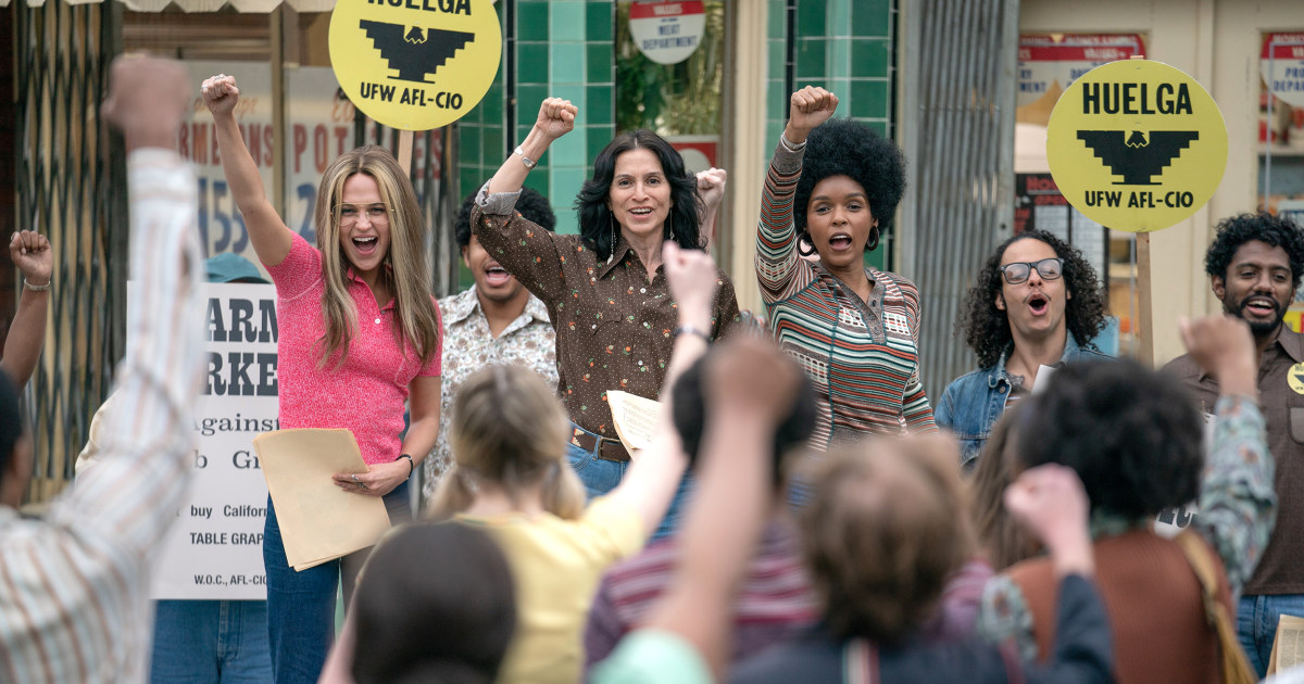 Amazon's 'The Glorias' tap dances through Steinem's life without