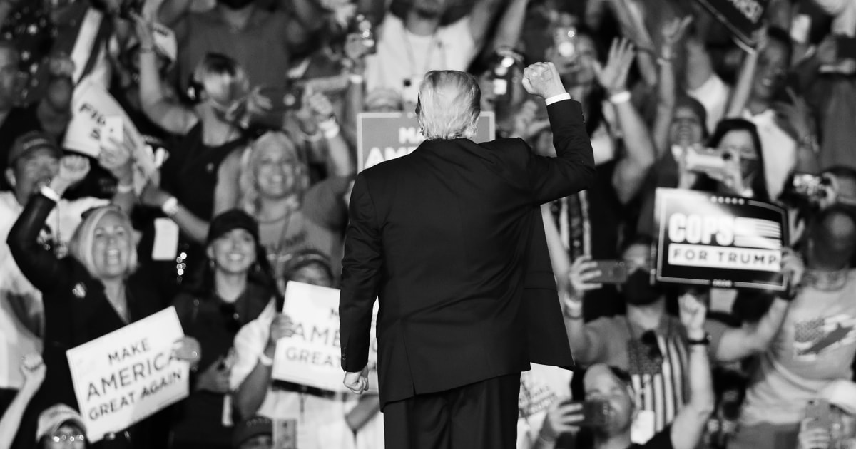 Maga Rally Msg Trump's MAGA rally messaging is as erratic as he is. No wonder he's ...