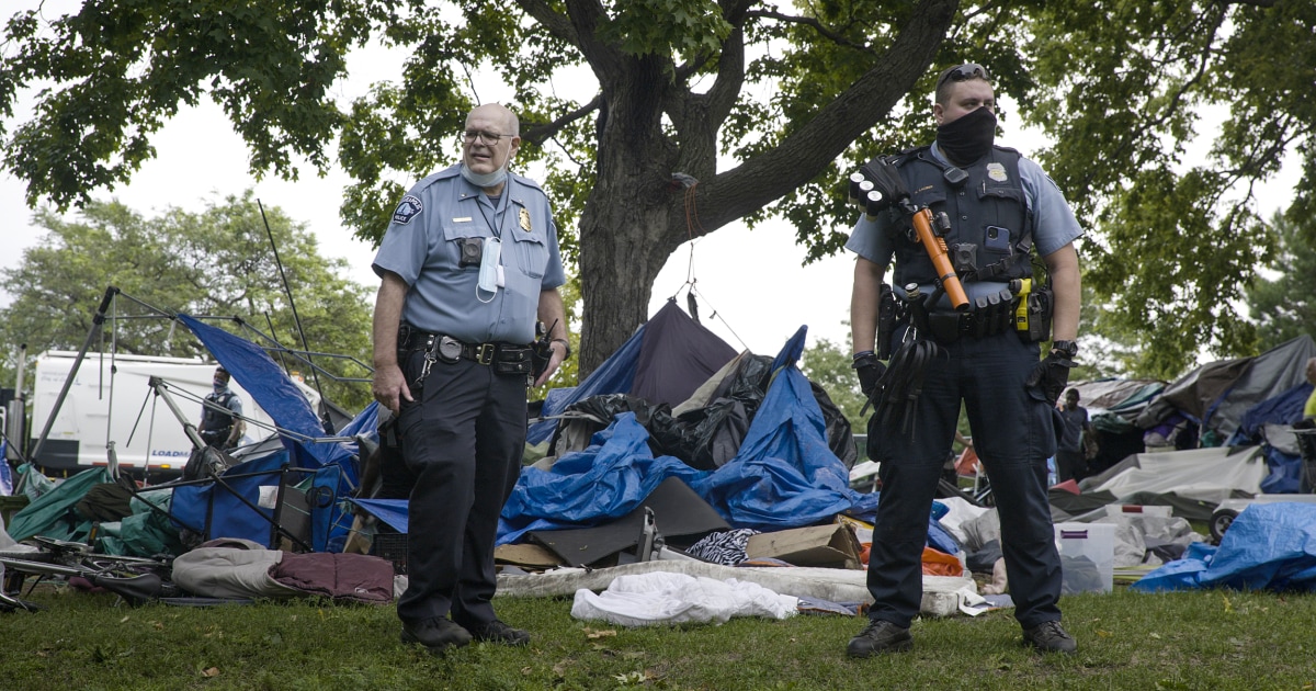 Lawsuit Seeks To Block Evictions Of Minneapolis Homeless Encampments   201019 Powderhorn Park Ed Ou Ew 350p 