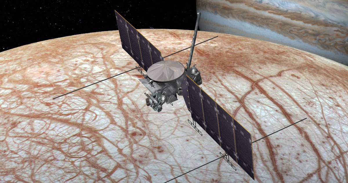 Jupiter's moon Europa glows in the dark, scientists say