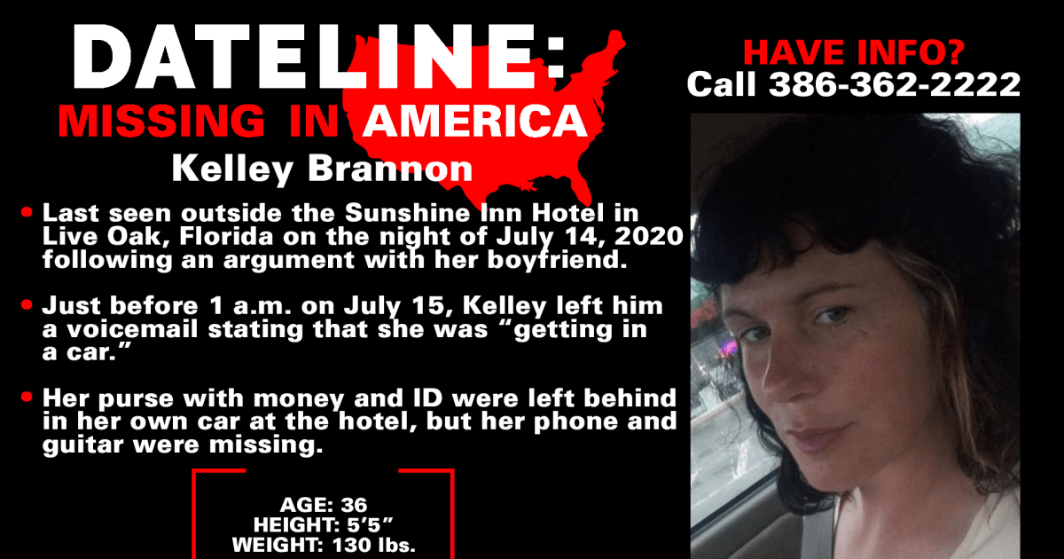 Loved ones of missing Florida woman Kelley Brannon hold onto hope she