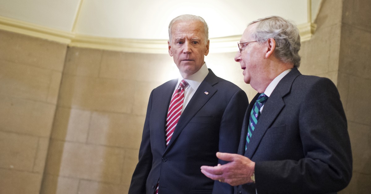 The most important relationship in D.C.? Biden and McConnell have a history